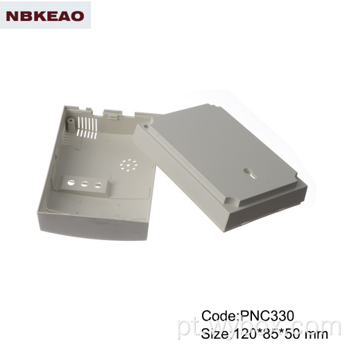 Invólucro de roteador personalizado IP54 invólucro de switch de rede invólucro de plástico para blocos de terminais integrados de eletrônicos PNC330